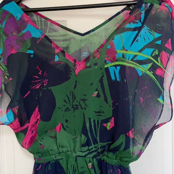 🌸 New! Express Tropical Dress - Picture 12 of 15